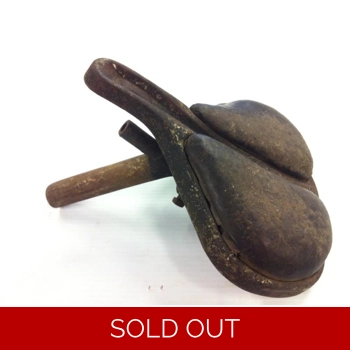 Christie No.3 Antique Leather Saddle Circa 1895